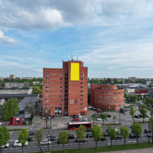 Savanorių pr. 284A ant pastato sienos
