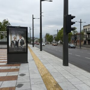 Čiurlionio g. prie Geležinkelio stoties (link Karaliaus Mindaugo pr. )