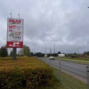 Pilaitės pr./ pervalkos g. (nuo centro)