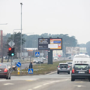 Šiaurės pr. / Kretingos g., Klaipėda (link H. Manto g.)