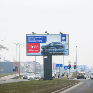 Šiaurės pr. / Kretingos g., Klaipėda (link Liepų g.)