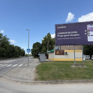 Vilniaus g./ Pušų g. (nuo Vilniaus pusės)