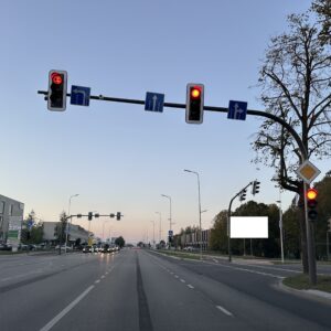 Veiverių g./ Šeštokų g. sankirta ( nuo Garliavos)
