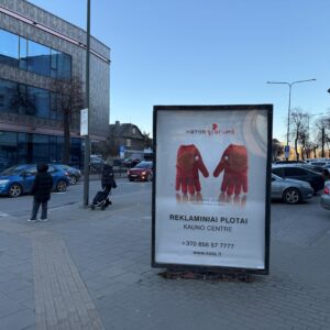 Savanorių pr. / Žemaičių g. sankirta (nuo centro)