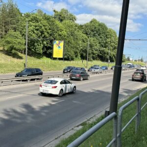 Nuokalnės g. ties Tvirtovės al. 12 (nuo Varnių g.)