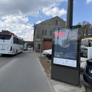 Šv. Gertrūdos g. (prie nr. 38) / Gimnazijos g. (link senamiesčio)