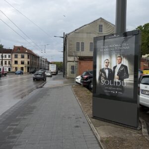 Šv. Gertrūdos g. (prie nr. 38) / Gimnazijos g. (link senamiesčio)
